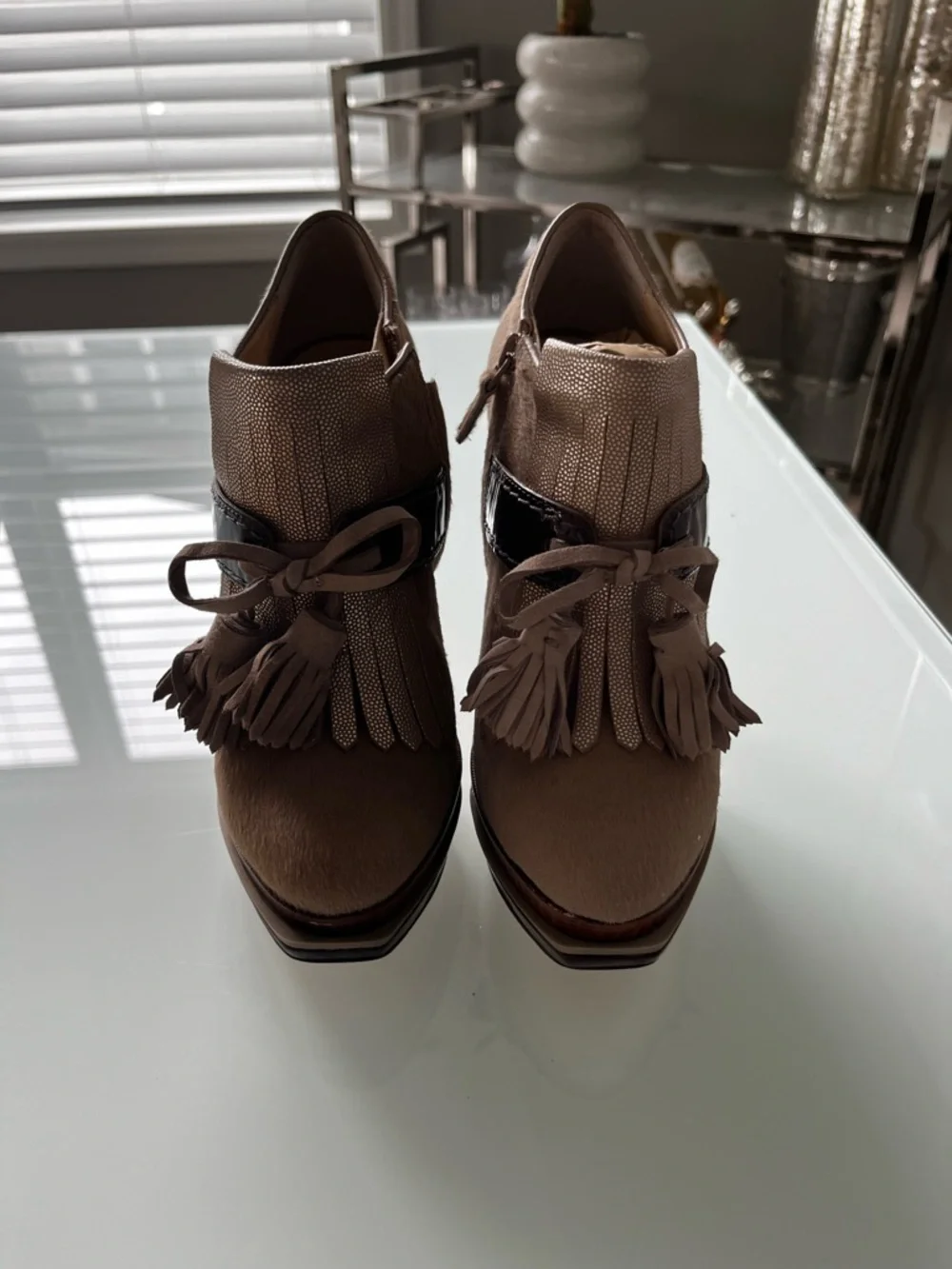 NIB Cole Haan Kiltie Booties - Picture 2 of 6